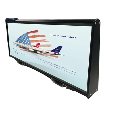 Знак крыши такси FCC IP65 RoHS CE верхний построенный в датчике яркости