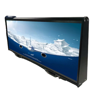 Яркость 4500nits знака рекламы крыши автомобиля P2.5mm 3840Hz высокая