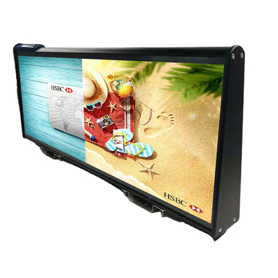 Максимум освежает СИД крыши такси RGB P2.96mm показывает знаки рекламы SMD