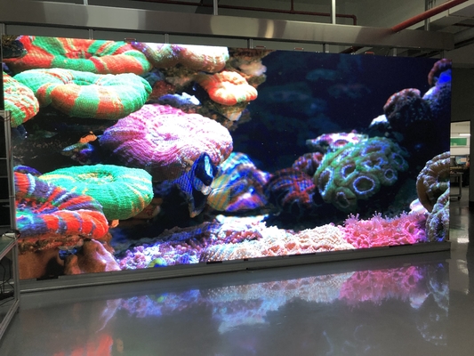 Прокат панели СИД P4.81 RGB SMD со шкафом 500x500mm алюминиевым
