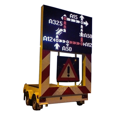Знаки трейлера DC 12V 24V VMS рекламируя мобильную афишу СИД